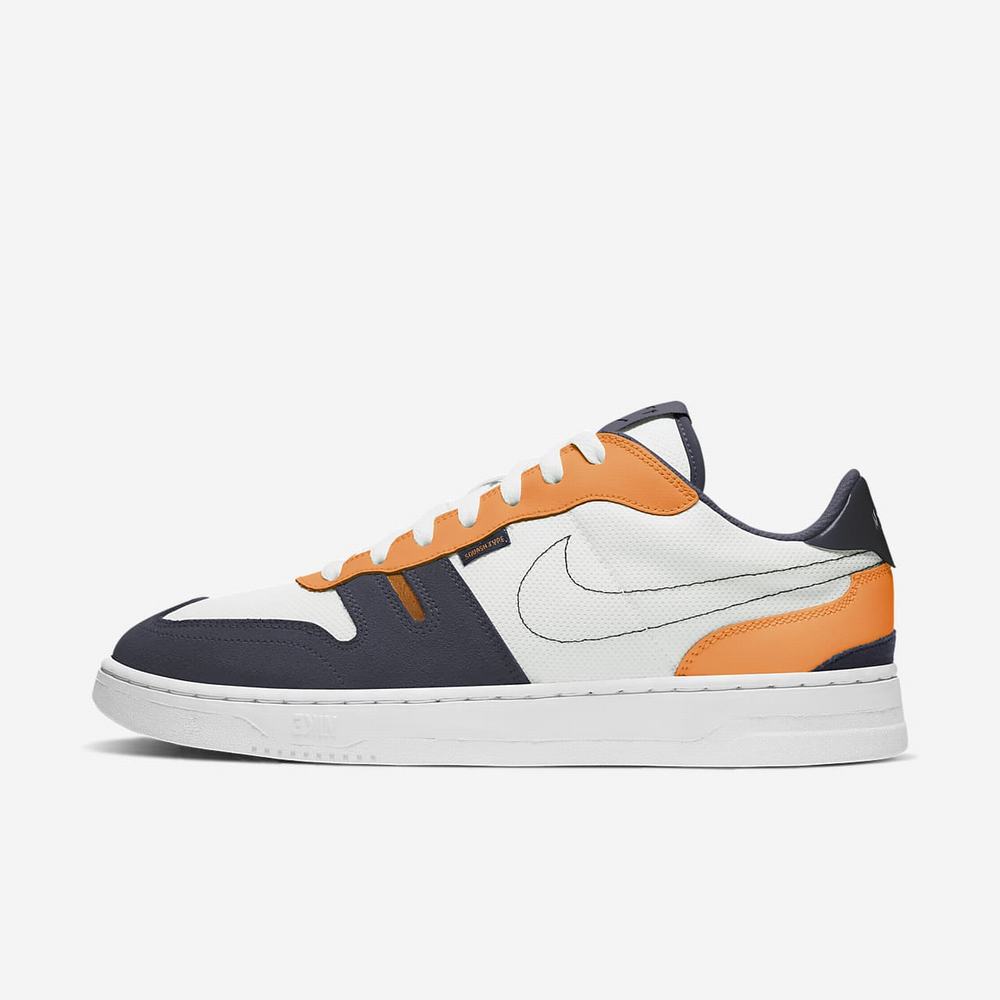 Sneakers Nike Squash-Type Blanche 7502-364 Summit White/Alpha Orange/White/Dark Obsidian Homme | MAO-14321032